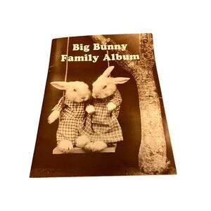 Big Bunny‎ Family Album Vintage Photo Book Harry W. Freese Rabbits